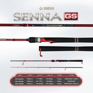 Joran Daido Senna GS 180cm full Fuji - panjang 180cm - daya tahan 10kg - aksi medium light - cocok u