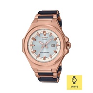 CASIO MSG-S500CG-1A / Baby-G / Analog / Solar Powered / Date Display / Resin SS Bracelet / Black Ros