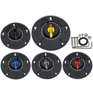 CNC Aluminum Motorcycle Keyless Quick Release Fuel Tank Caps Gas Cover for YAMAHA YZF R125 R1 R3 R6 