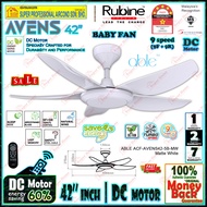 Rubine Remote Control Ceiling Fan RCF-VETTA46-5B-GM 46 Inch 4-Speed (Gun Metal) / 56 inch DC Motor 9