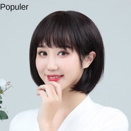 Wig / Rambut Palsu Rambut Asli Bobhaircut Wig Pendek Wanita Rambut Pen