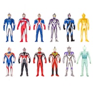 Pre Owned Bandai UHS 2000 to 2008 Ultraman 6.5 Sofubi Cosmos Toy Figure Chaos Justice Legend Eclipse