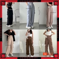 5.5 CARGO SALE Sivali BONNIE Cargo Pants Highwaist Limited Sivali Factory Cargo Blackpink Best Selle