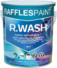 RAFFLES PAINT R.WASH Washable Anti-smell Wall Paint 1L