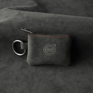 Xinkai Car Decoration Key Cover Suitable For Volvo XC90XC40EM90Alcantara Suede Case Protective