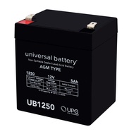 Universal Power Group 12V 5AH SLA Battery Replacement for Ion Audio Job Rocker Sound System