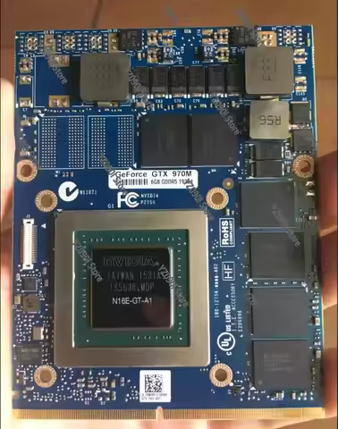 High Performance MXM Laptop Graphics Card for Gaming & Work - Compatible with GTX 1070 1080 2060 306