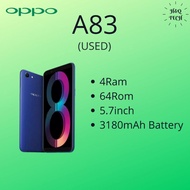 OPPO A83 6GB RAM+128GB ROM 5.7 INCH FULLSET 4G LTE 3180MAH BATTERY ORIGINAL SMARTPHONES(USED)