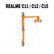 TOMBOL Flexible on off volume realme c11/ c12/ c15 power button/replacement button
