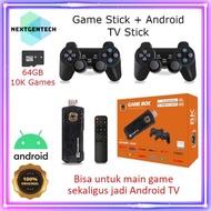GAME BOX 8K ANDROID TV STICK RETRO GAME CONSOLE GAME STICK X8 HDMI TV - FLYHIGH STORE