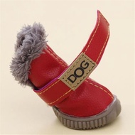 Puppy Dog Shoes Teddy Shoes Poodle Boots Cotton Shoes Warm Bichon Shoe Cover Foot Cover Anti-slip Wa