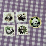 香港 郵政 發行 大熊貓主題郵票 郵票 熊貓 大熊貓 🐼