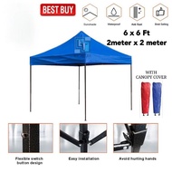 KT WARE 2x2m 6ft x 6ft folding canopy tent / kanopi bazar pasar malam PAYUNG NIAGA khemah folding tent