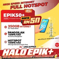 HaloTelco 350GB Hotspot Penuh 4G 5G