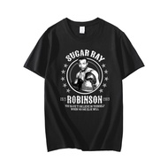 Robinson Boxing Training Sports Gym Wear African American Legend Fit Body Printed Blouse Cotton Borong Vintage