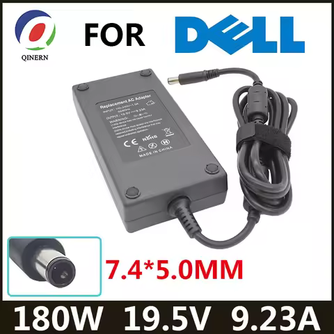 180W 19.5V 9.23A 7.4*5.0mm Laptop Adapter for Dell Precision M4600 M4700 M4800 Alienware 13 R3 Charg