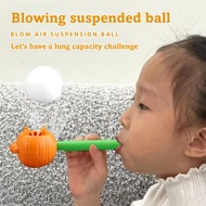 Children's Suspension Ball Toy Exercise Lung Volume Blowing Trainer Cartoon Basketball Carrot Foam S