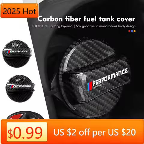 2025 New Car Carbon Fiber Fuel Tank Cap Oil Filler Cover Accessories For BMW X1 X2 X3 X4 X5 X6 X7 G2