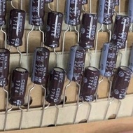 [ 10 pieces ] ELNA RA3 CAPACITOR 50V 22UF 50V, 50V22UF, 22UF50V (size 5x11mm) Elna audio capacitor s