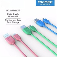 Foomee Cable Data Foomee NC10 Data Cable 1 Meter Micro Android 2.1A