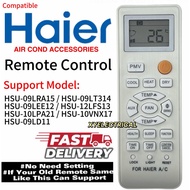 Haier Air Cond Remote Control For HSU-09LRA15 / HSU-09LT314 / HSU-09LEE12 / HSU-12LFS13 / HSU-10LPA2