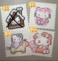 Kitty拼豆成品