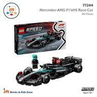 LEGO Speed Champions 77244 Mercedes-AMG F1 W15 Race Car (267 Pieces) For Children Aged 10 And Up