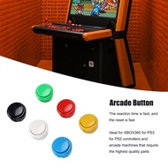Arcade Button Plastic Easy To Replace Arcade Joystick Game Console Buttons for Arcade Joystick Game Console for XBOX360