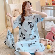DXSS 2024 women pajamas cartoon pyjamas: milk silk pyjamas and matching pants summer pajamas with lo