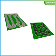 [YitiseaMY] Children's Play Mat, Soft Car Play Mat, Kids' Rug, Interactive Crawling Mat, Flannel, An