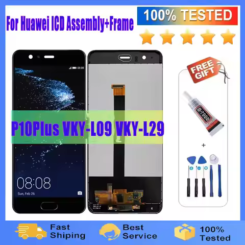 5.5'' Display For Huawei P10 Plus LCD Touch Screen Digitizer Replacement For Huawei P10Plus VKY-L09 