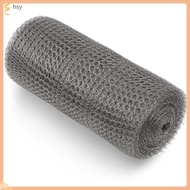 1 Roll Barrier Wire Mesh Stainless Steel Hole Filler Gap Blocker Mouse Hole Filler for Garden  huyis