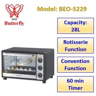BUTTERFLY ELECTRIC OVEN 28L ( WITH ROTISERRIE FUNCTION ) ( BEO-5229 )