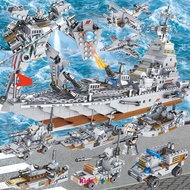 ตัวต่อ ชุดใหญ่ สถานีดับเพลิง 758Pcs ถัง ซีรีส์สงครามโลก ของเล่นเด็ก