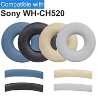 For Sony WH-CH520 WH CH520 Replacement Headphone Headband EarPads  Cushion Sponge Headset Earmuffs
