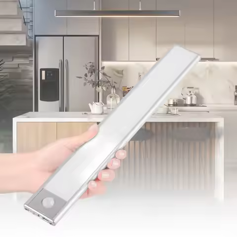 Kitchen LED Lamp Motion Sensor Cabinet Light 20CM/30CM/40CM/60CM USB Rechargeable LED lamp Tube Ligh