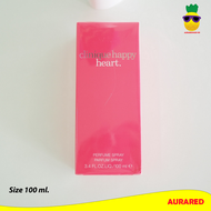 CLINIQUE Happy heart perfume spray 3.4 oz./100 ml.