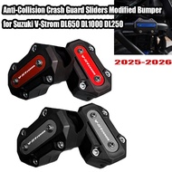 Crash Bar Slider Anti-Fall Protector for Suzuki V-Strom 650 DL650 / DL1000 / DL250 Modified Bumper