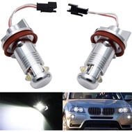 One Pair For BMW H8 Bulb Canbus LED Angel Eye Halo Ring Light H8 Bulb For E92 E93 M3 E90 E82 E60 E70
