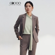 G2000 เสื้อสูทสำหรับผู้หญิง ทรง Slim Fit รุ่น 4621116317 BEIGE