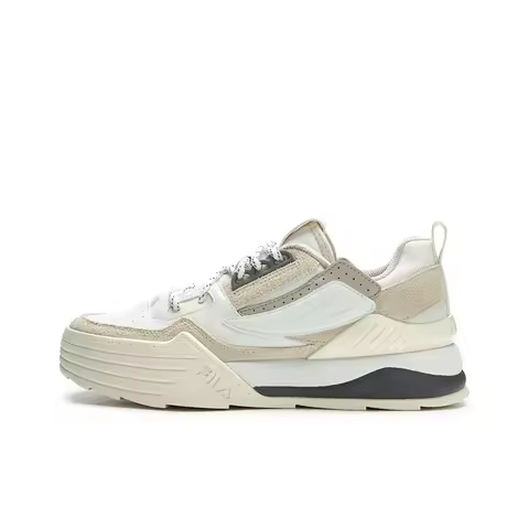 FILA PALA Textile, Synthetic Leather Low top Skateboard Shoes Women's White F12W311203FBA
