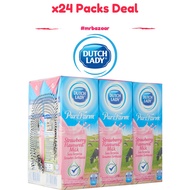 Dutch Lady UHT Strawberry Milk x 24 Packs Carton Deal (200ml)