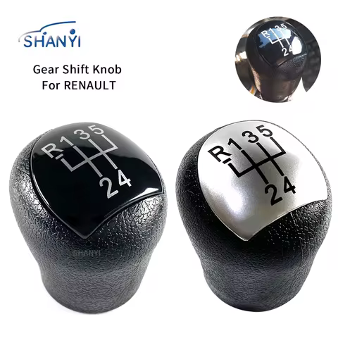 Car Gear Shift Knob Lever Shifter Stick Pen Head For Renault Twingo Scenic Megane Laguna Kangoo Clio