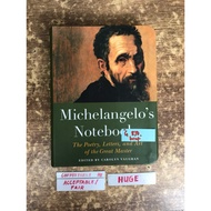 Michelangelo’s Notebooks art books