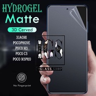 IG ANTI SCRATCH JELLY HYDROGEL MATTE XIAOMI poco M3 C3 M3pro M4 M4PRO M5 M5S M6 M6PRO S C40 C65 C75 