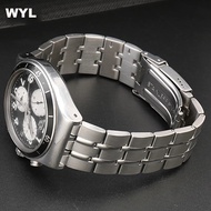 20n For Swatch ceramic watch belt 19mm 21mm YCS YAS YGS YLS watchband Black Metal steel strap  zX2