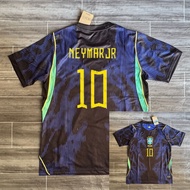 Quick-dry sports football jersey 2026 Brazil National Team League Team Santos 11 Barca Paris long-sl