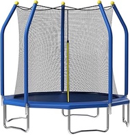 Home Office Mini Trampoline Trampoline Children's Playing with Enclosure Indoor&amp;outdoor Exercise Bed for Adult Kids Children Trampolines