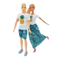 [DIY] 30cm couple Barbie toys for men and women 11 inch 1 / 6 doll Barbie / Ken couple set of variou