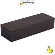 SECELPH Ebony Lumber, 120*40*25mm Multi-application Ebony Wood, DIY Material Instruments Tools Blank
